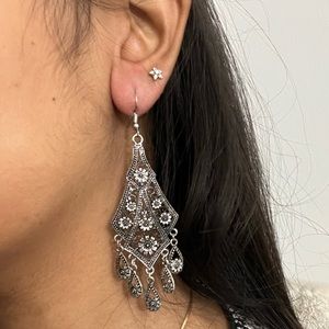 Long earrings